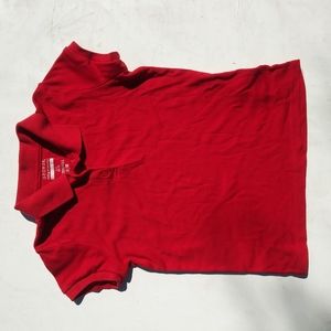 Red Uniform Shirt Lg 10/12
